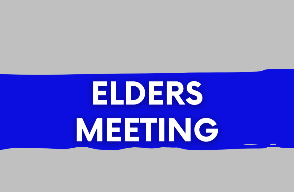 Board of Elders Meeting