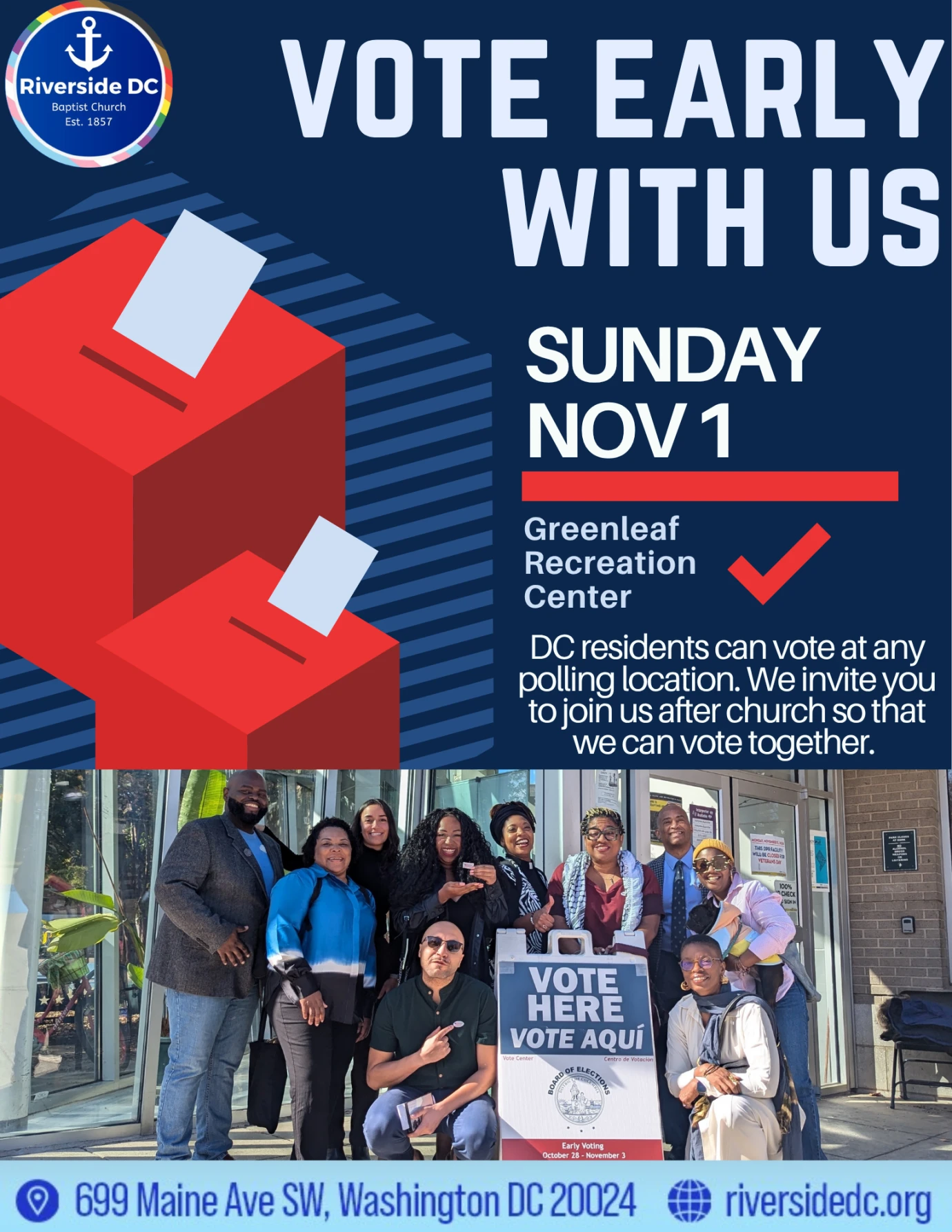 Vote Early with Us