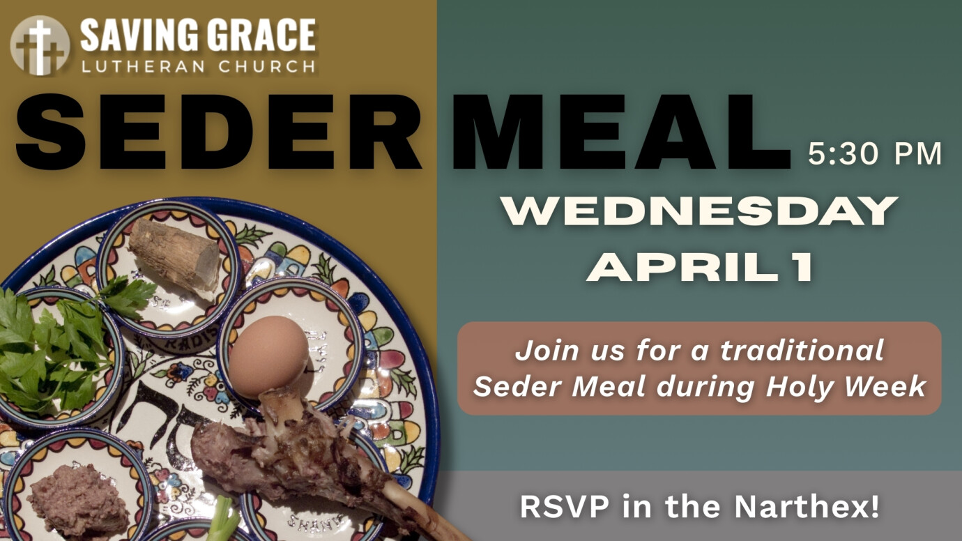 5:30pm Seder Meal