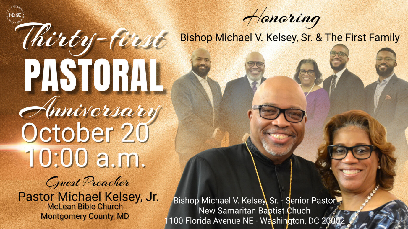 31st Pastoral Anniversary of Bishop Michael V. Kelsey, Sr. and the First Family