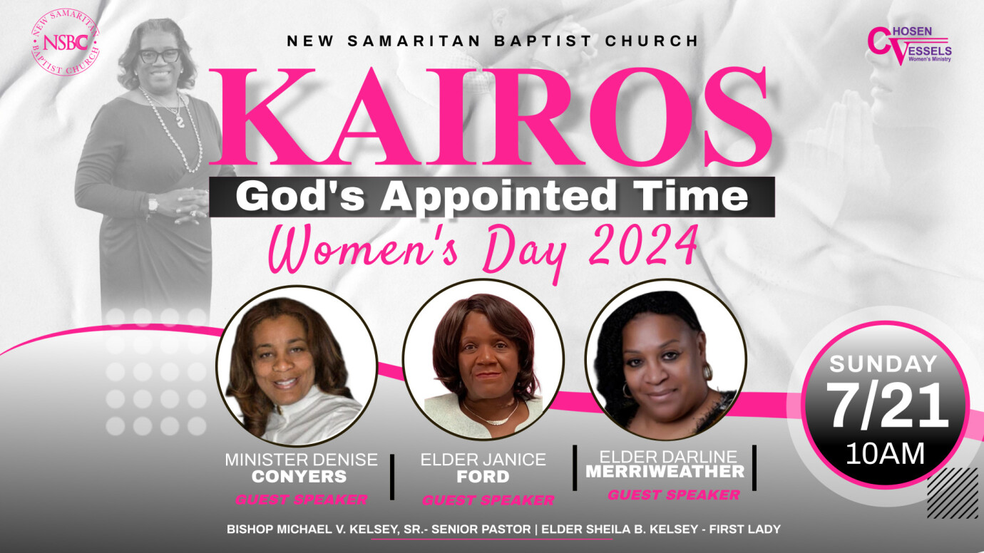 2024 Women's Day - ‘Kairos: God’s Appointed Time’