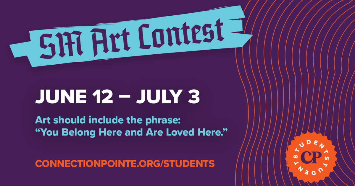 We are excited to announce our first ever CP Students Art Contest! We hope to use student submissions to fill our Student small group room walls with the top submissions! Get ready to draw, paint, or design your way through the...