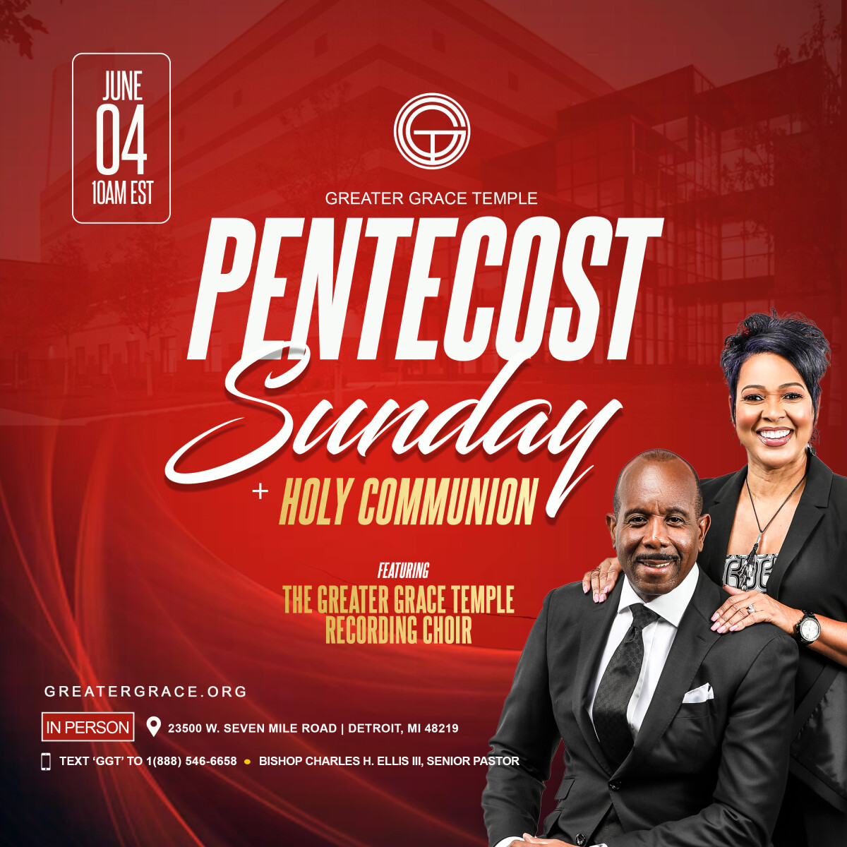 Pentecost Sunday + Holy Communion