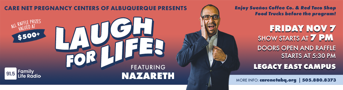 Laugh flor Life Banner