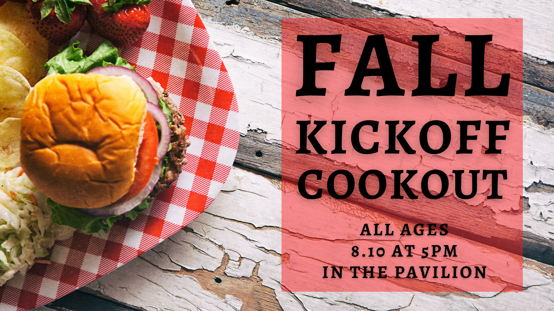 You Are Invited to Our Fall Kickoff Cookout! | Lebanon FUMC