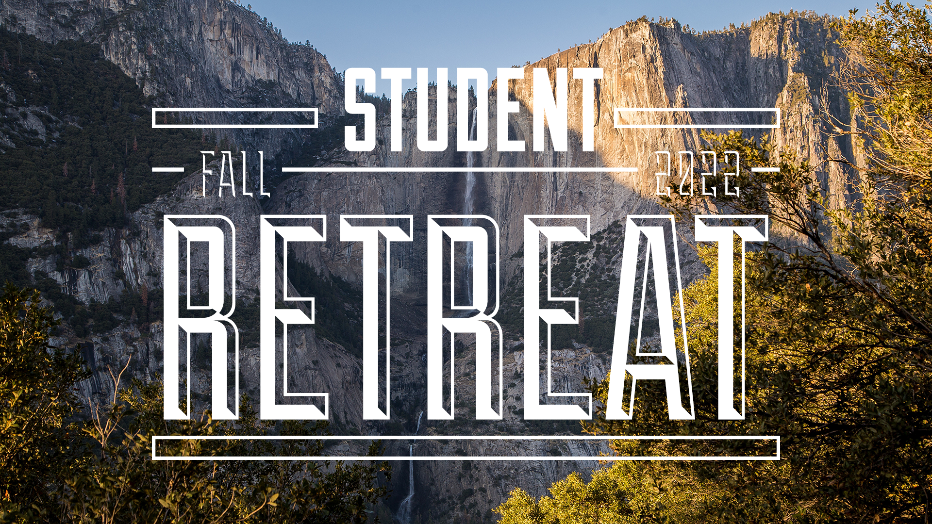 Fall Student Retreat