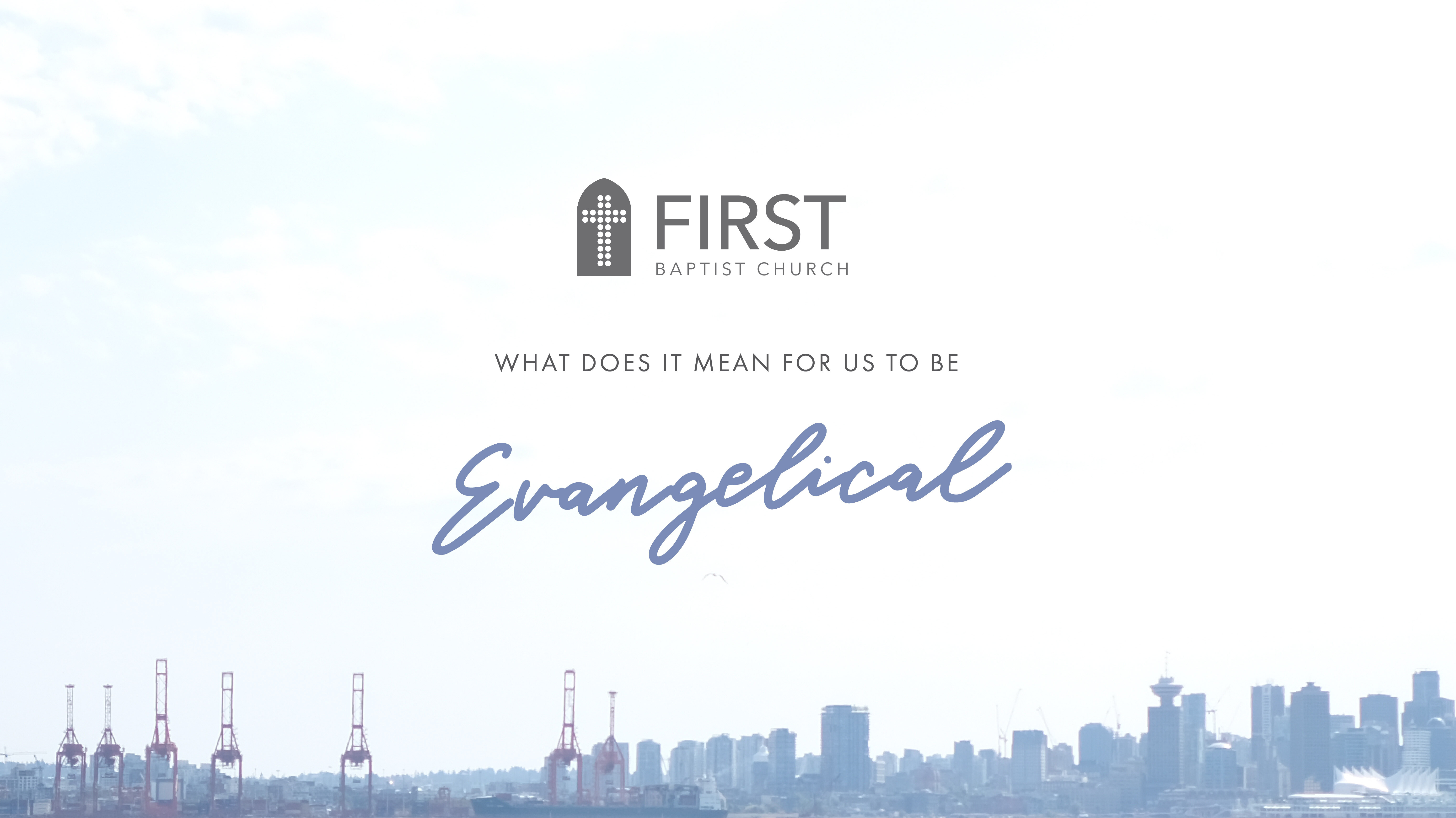 What does it mean for us to be Evangelical? (Audio) episode artwork