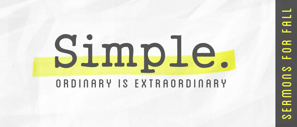 SIMPLE: Ordinary is Extraordinary