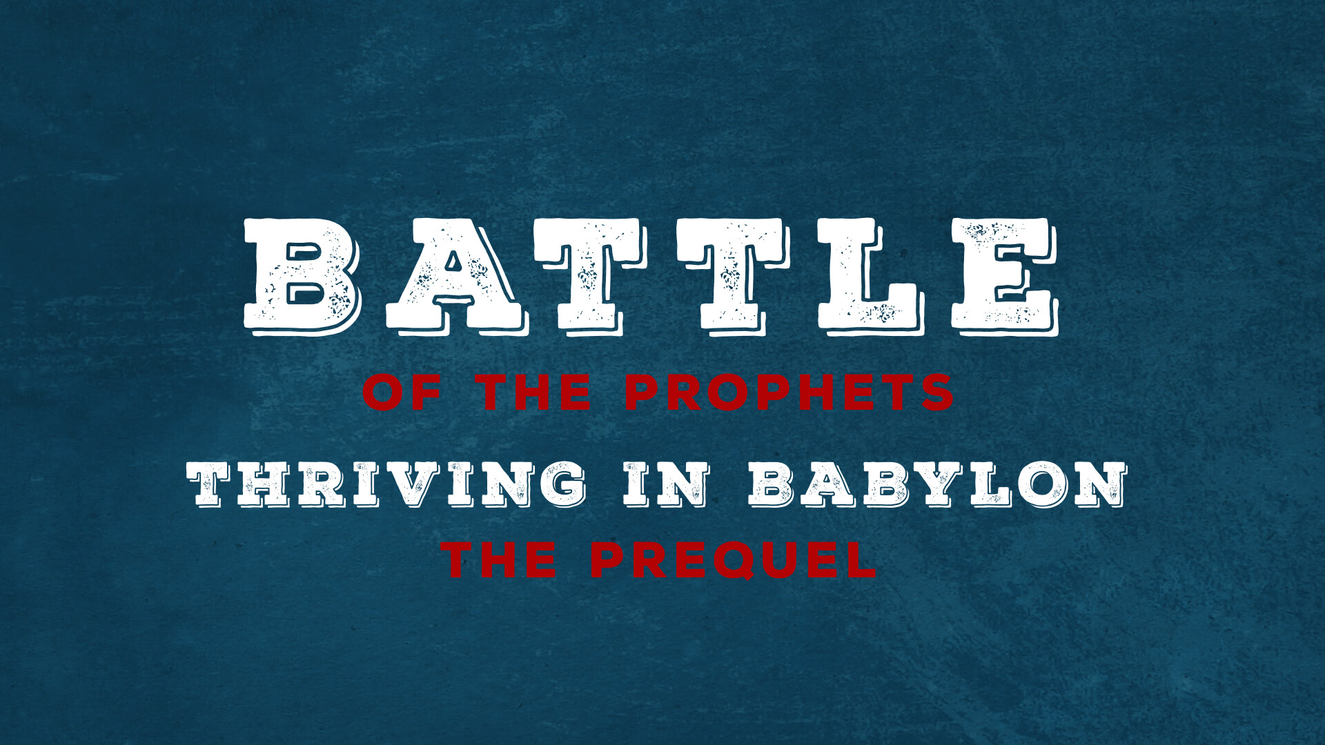 Battle of the Prophets