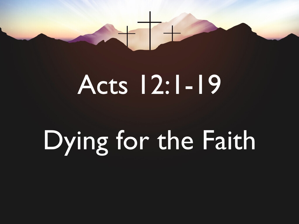 Dying For The Faith (Audio) episode artwork