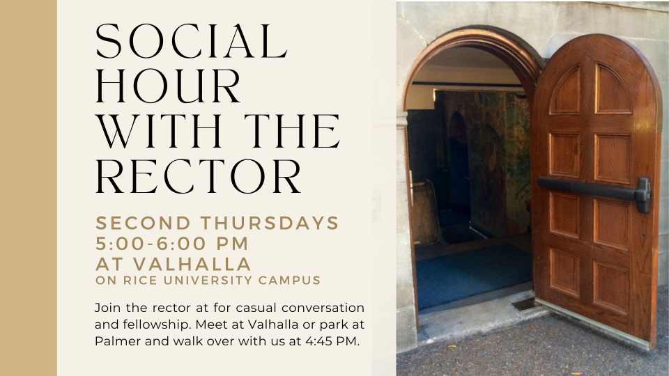 Social Hour with the Rector