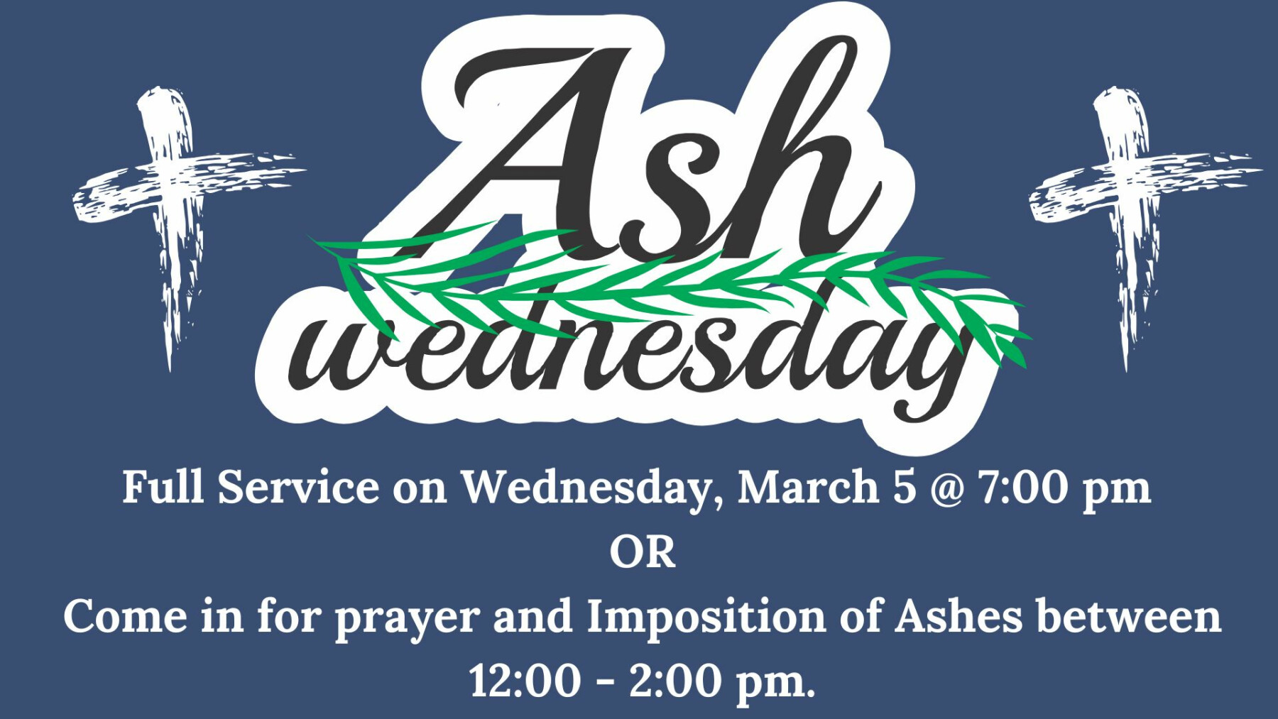 Ash Wednesday