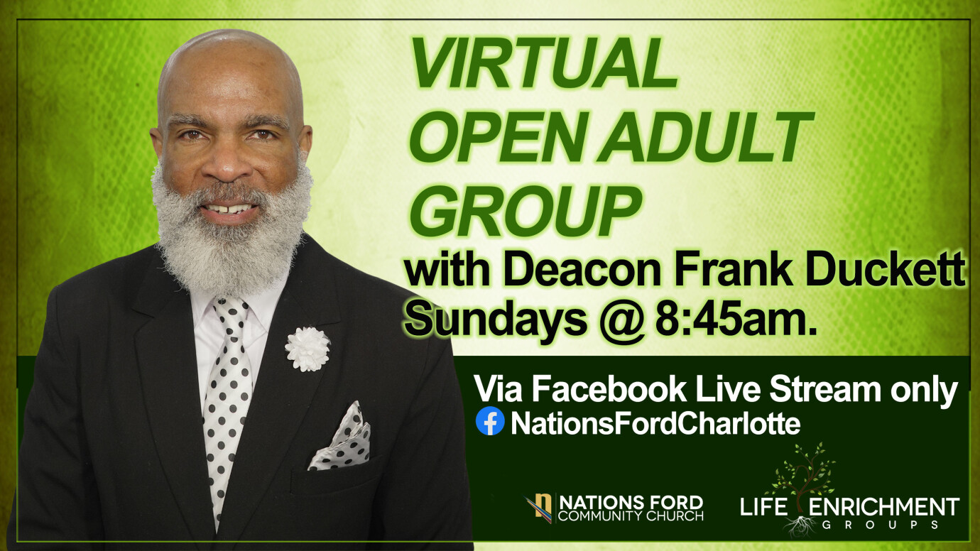 Life Enrichment Groups - Virtual Open Adult Group