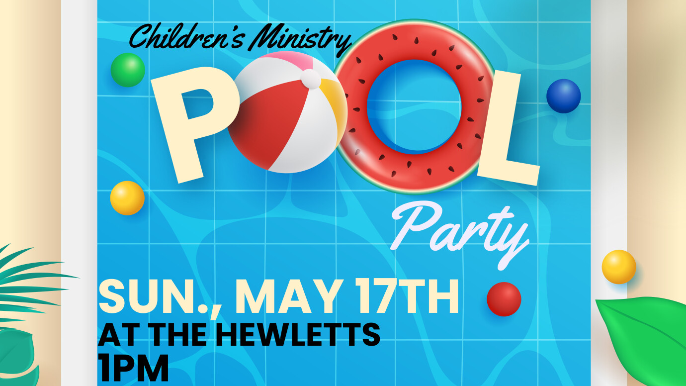 Children's Summer Kickoff - Pool Party