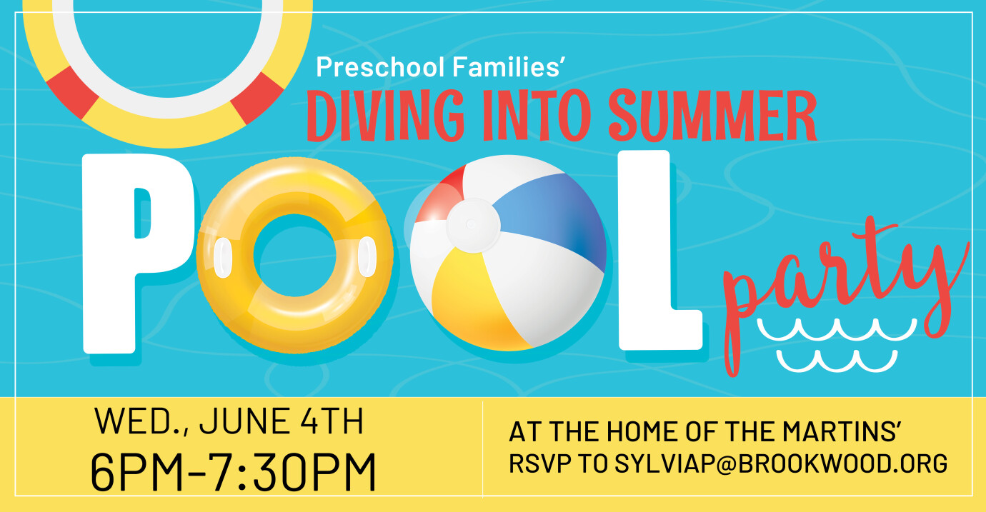 Preschool Pool Party