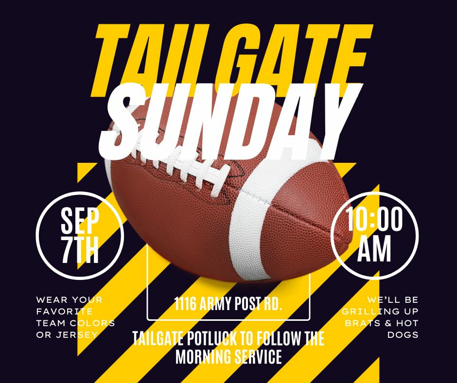 Join us for Tailgate Sunday!
