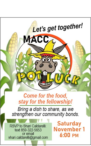 All-Church Pot Luck Dinner