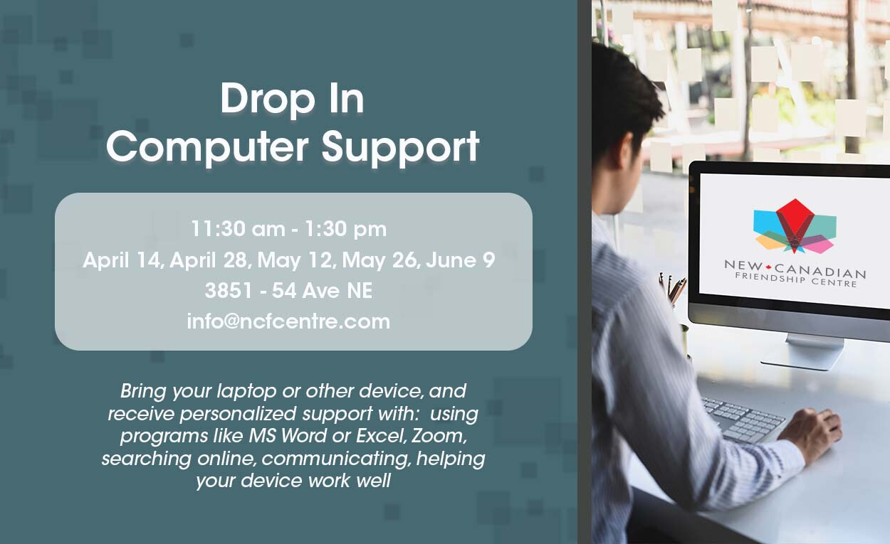 Drop in Computer Support