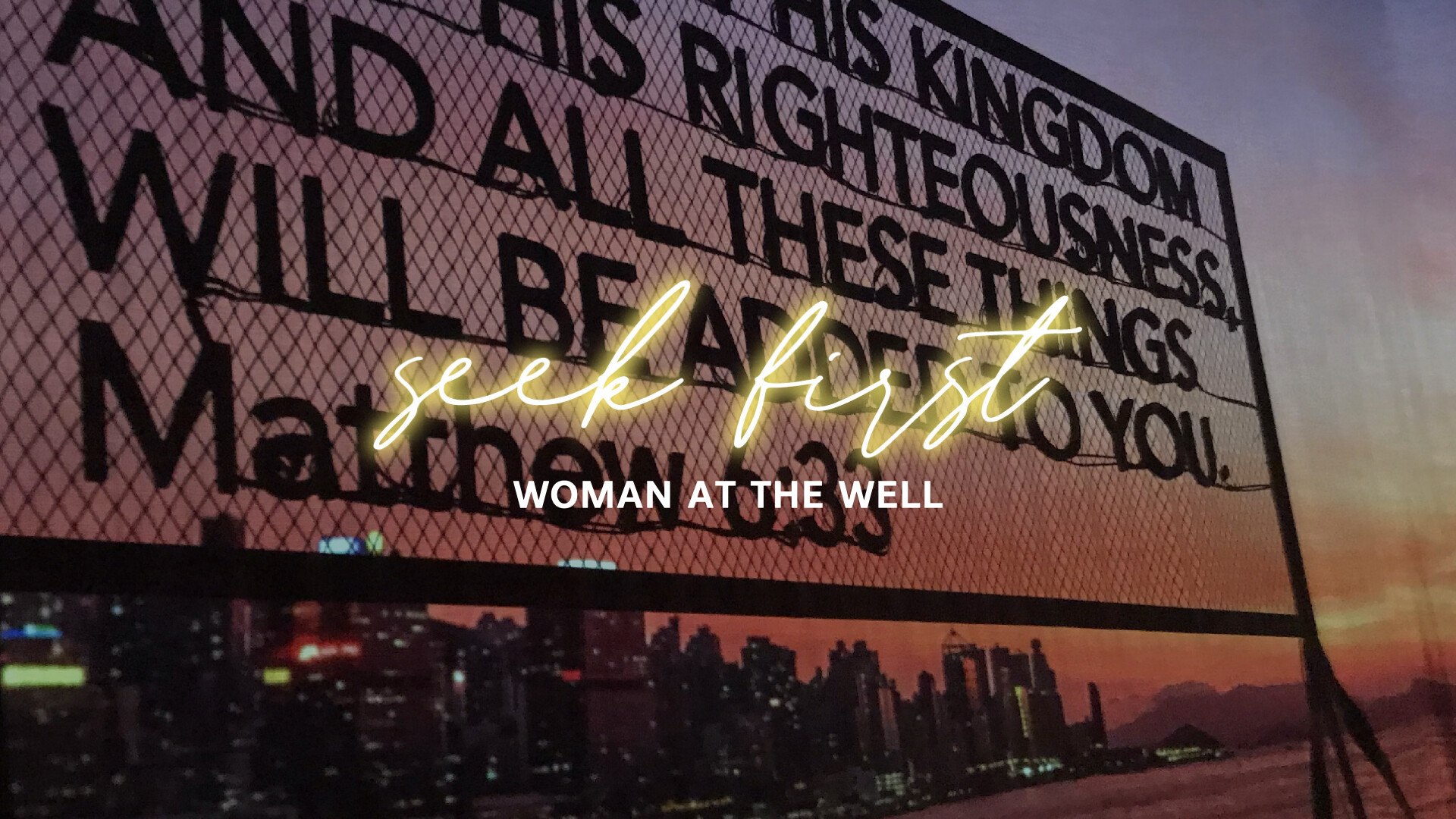 Seek First: Woman at the Well (Audio) episode artwork