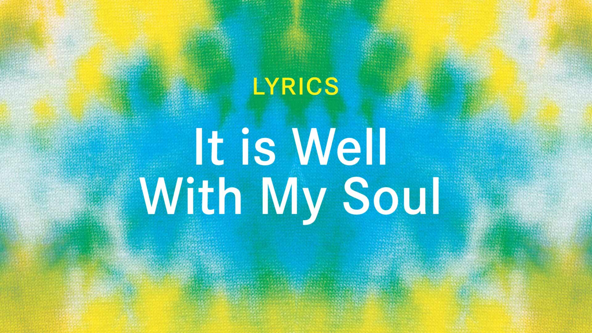 It Is Well with My Soul (Audio) episode artwork