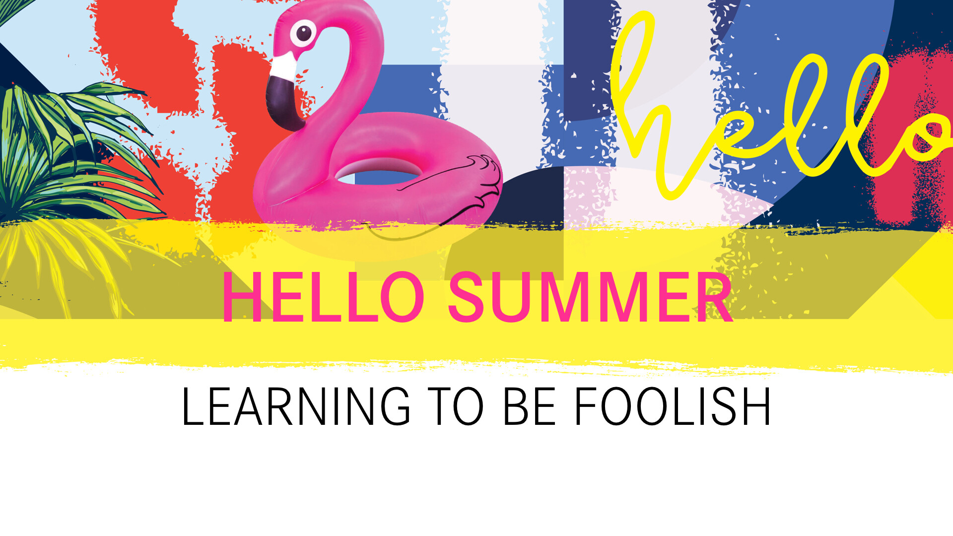 Learning to Be Foolish (Audio) episode artwork