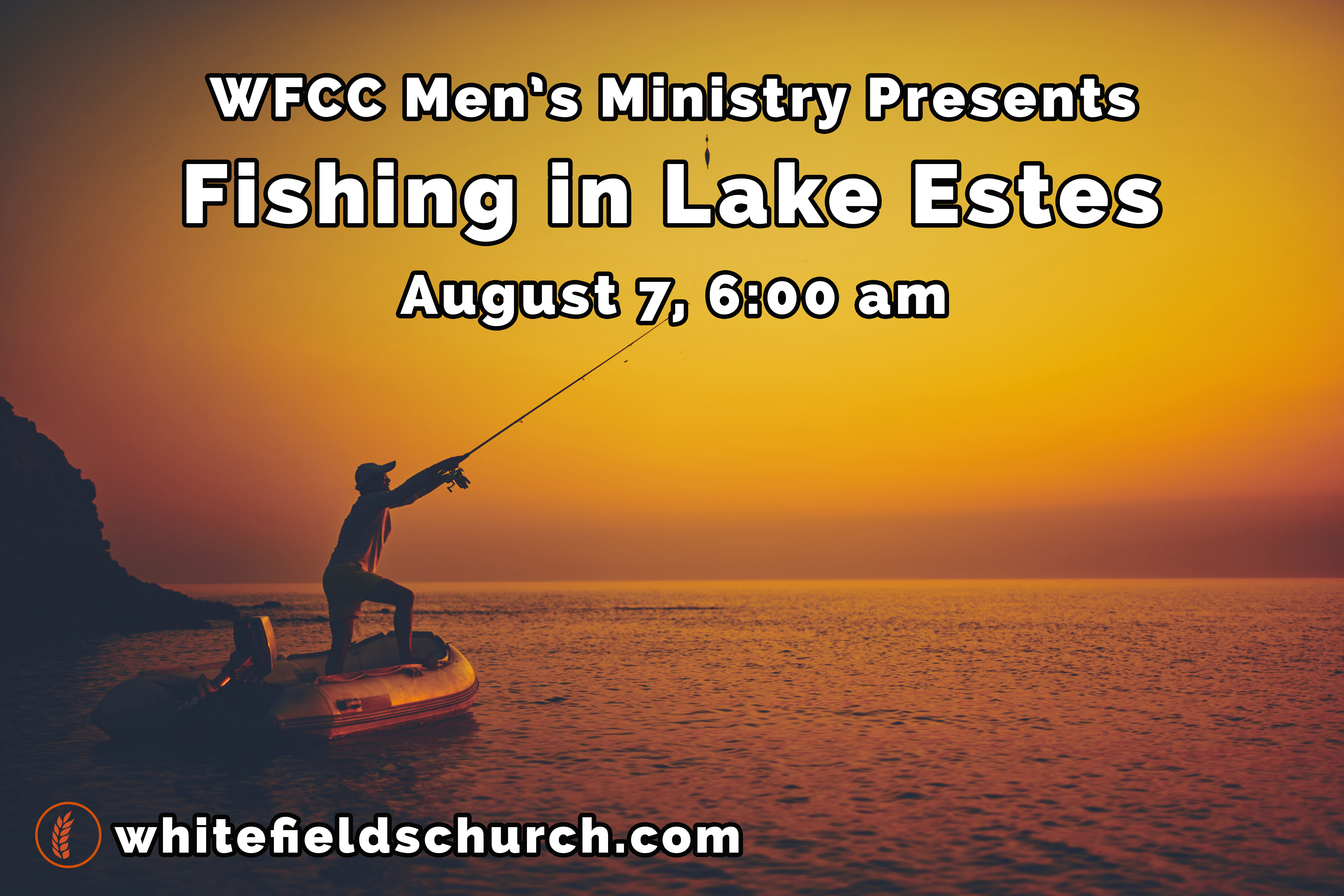 Men's Ministry: Fishing in Lake Estes