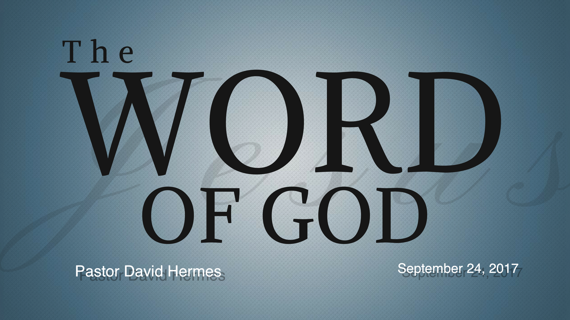 The Word of God - Meaningful Speech episode artwork