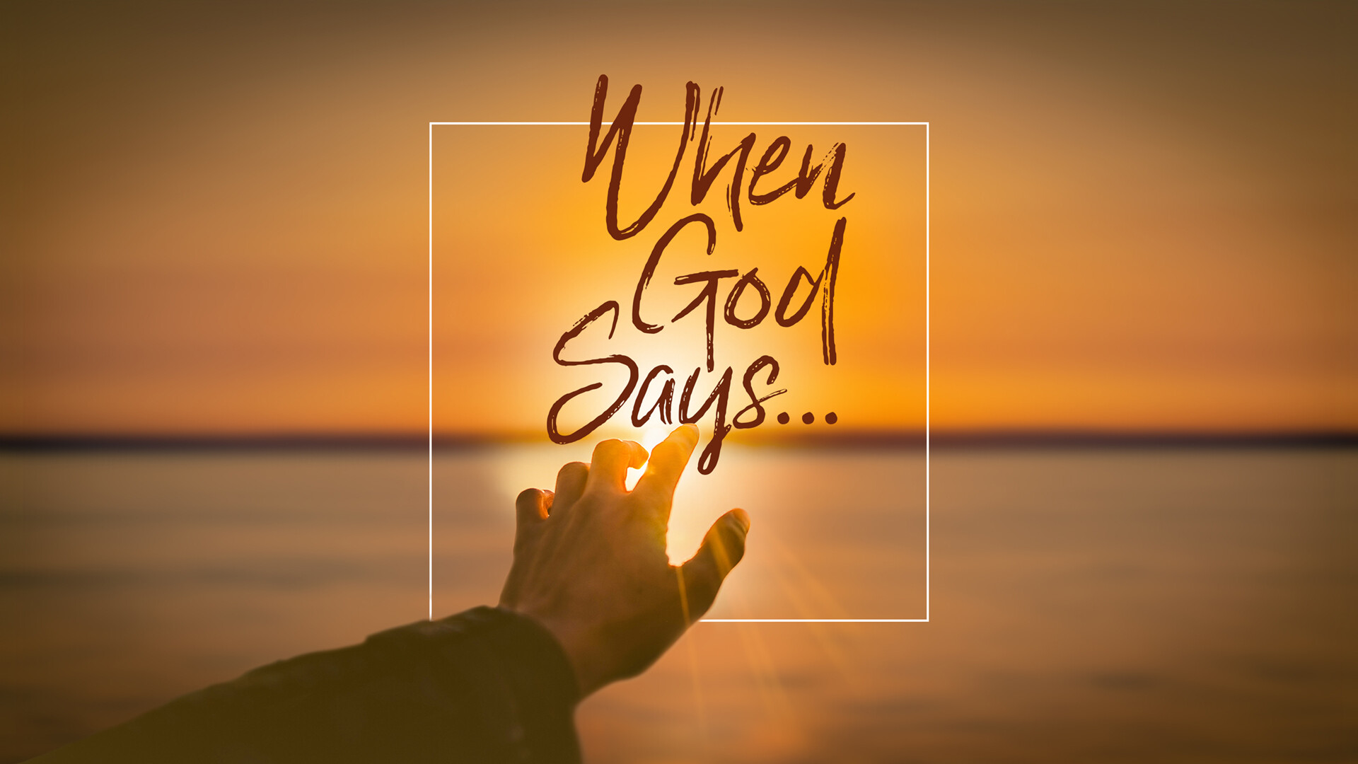When God Says..., Part 5: Simplify episode artwork