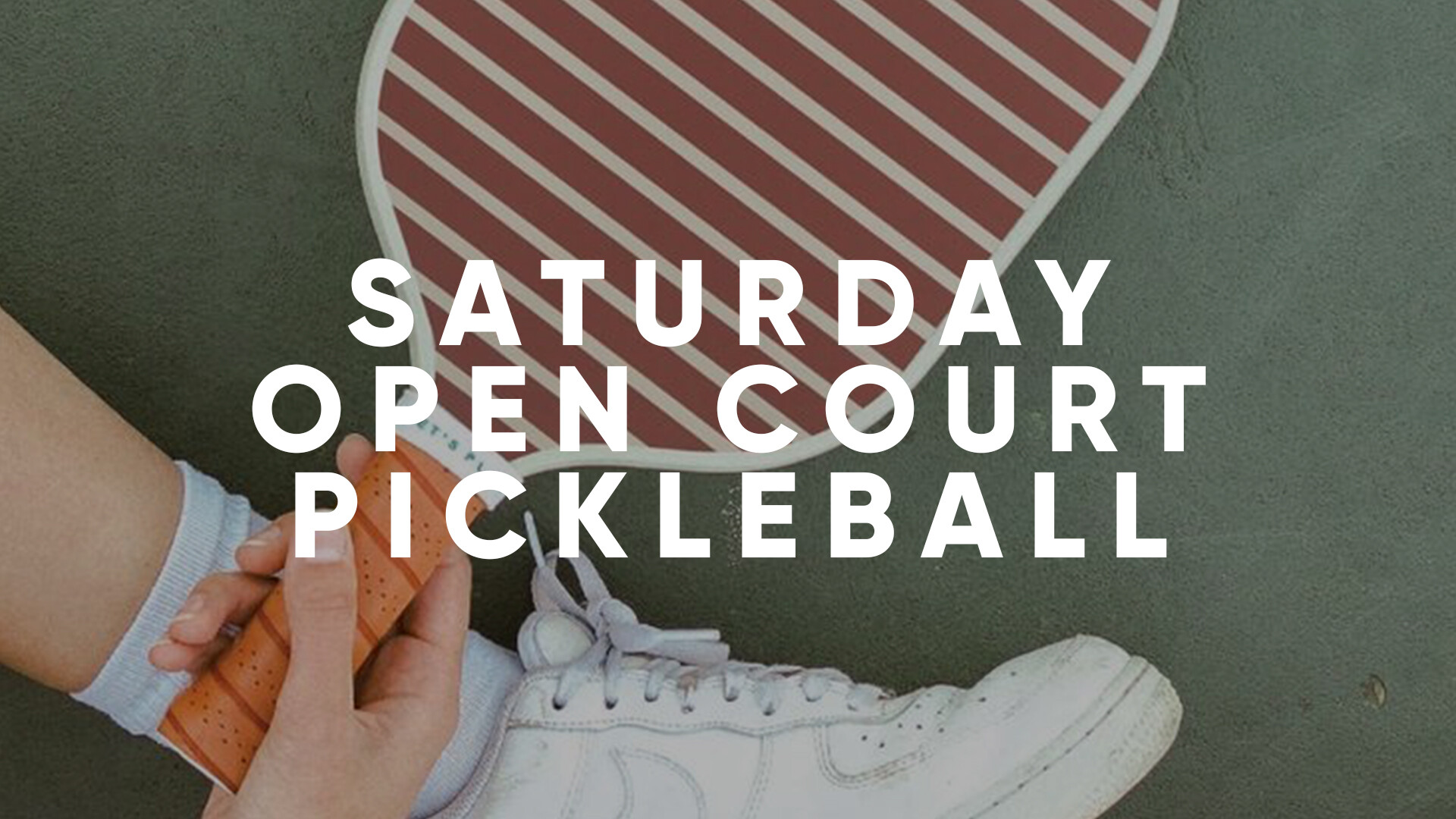 Saturday Open Court Pickleball