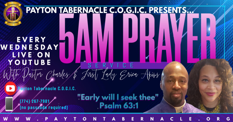 Payton Tabernacle 5AM Prayer Service