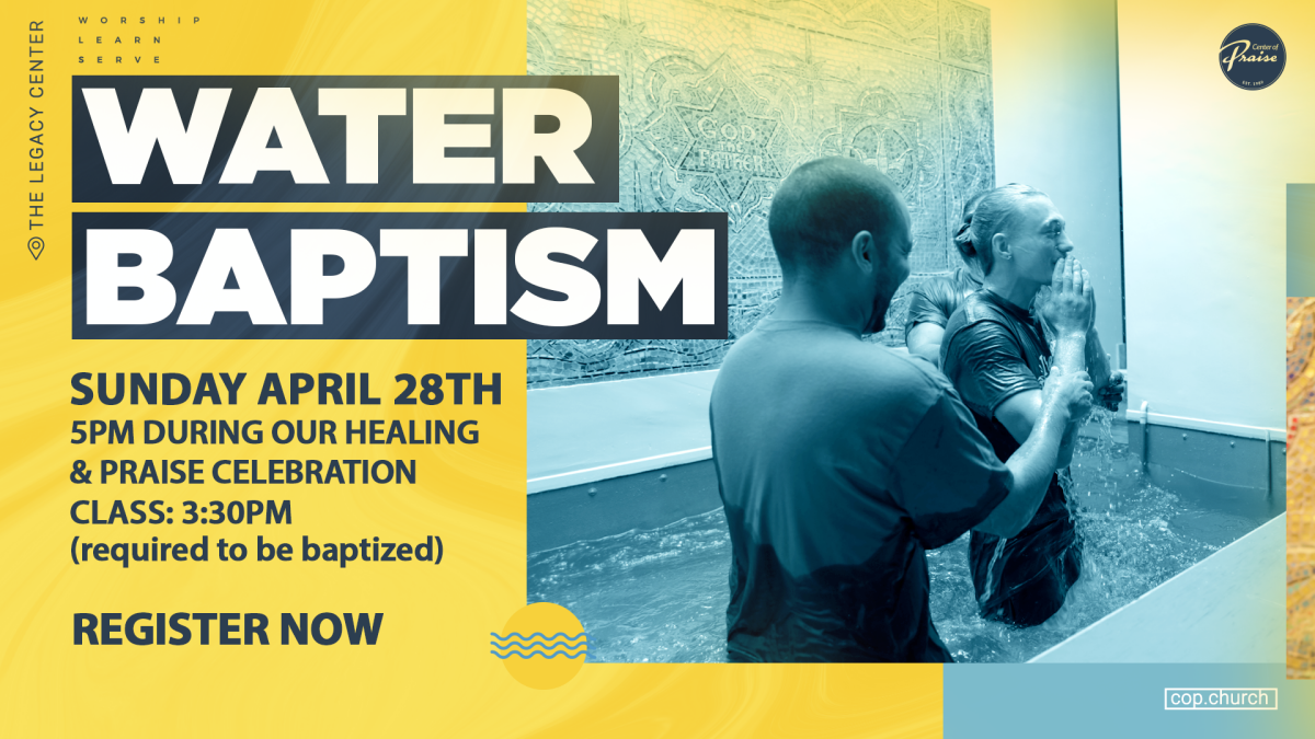 April Water Baptism