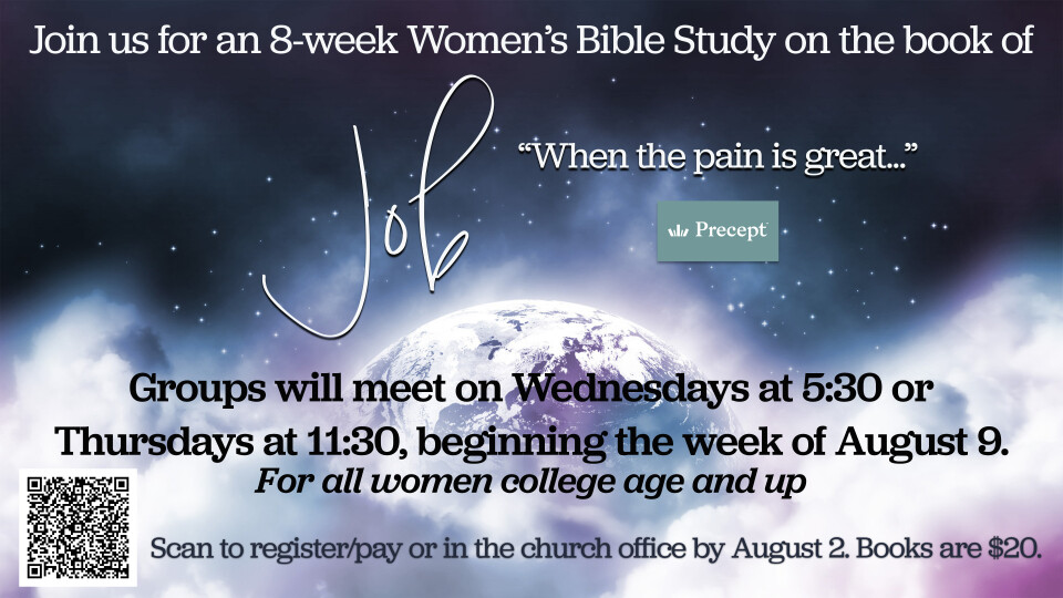 Women's Bible Study-Job