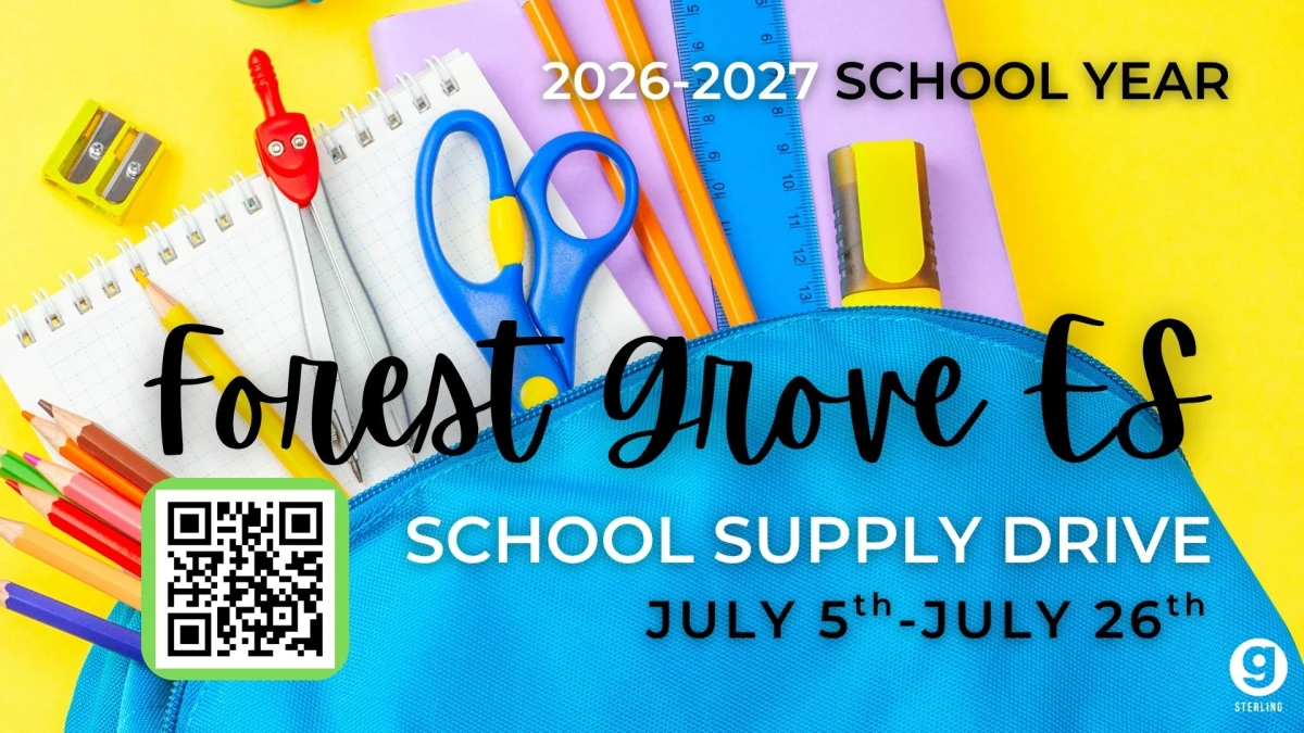 Forest Grove Elementary School Supply Drive