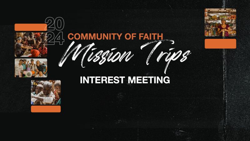 2024 International Mission Trip Information Meeting