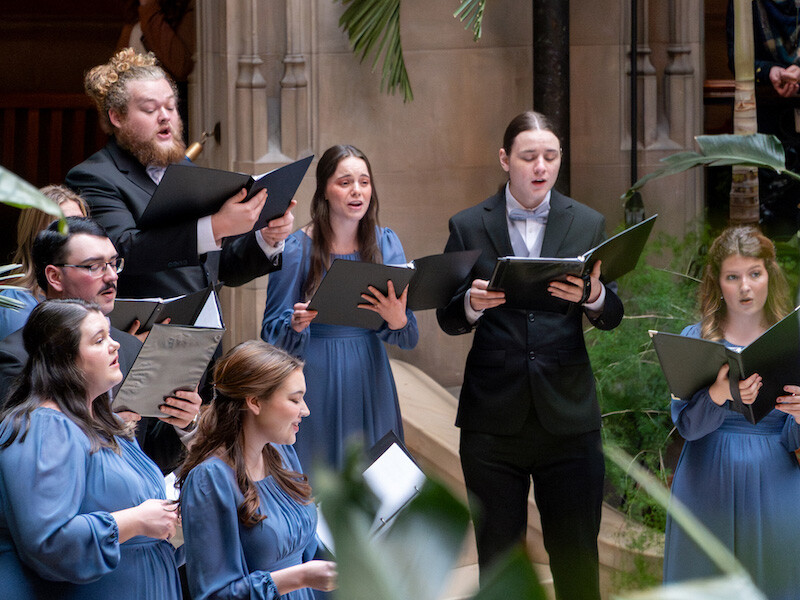 University Singers at Biltmore Estate 2025