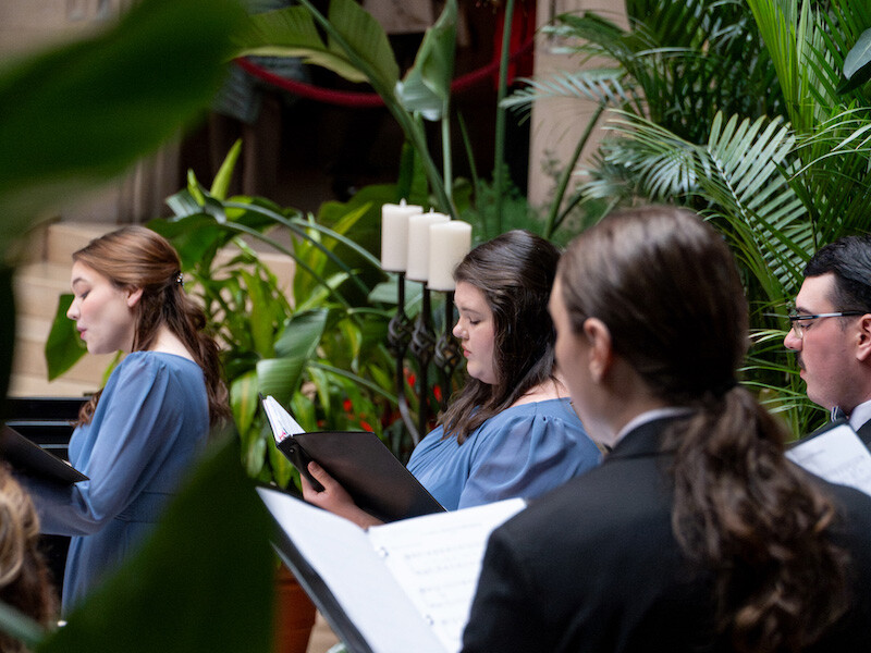 University Singers at Biltmore Estate 2025