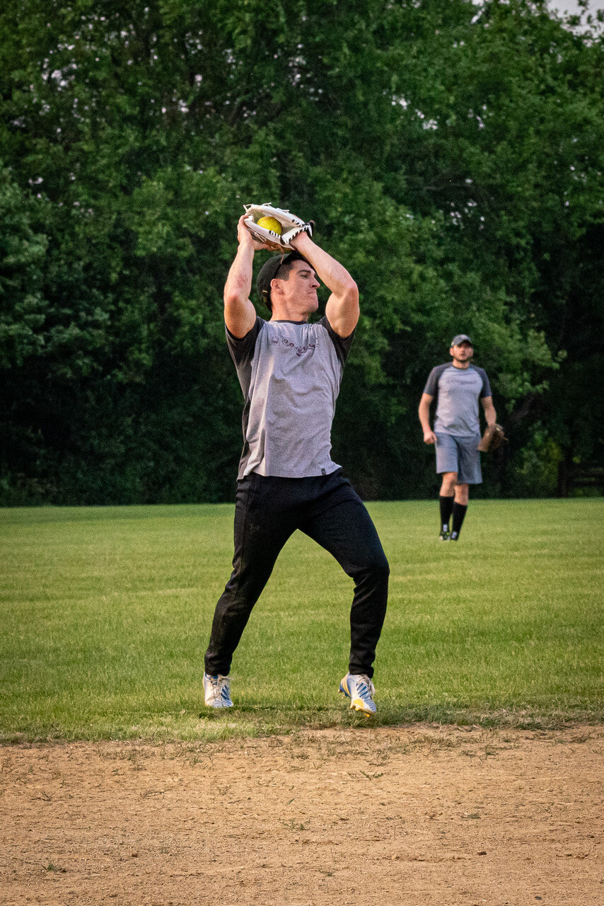 Softball Game at Branchwood Park