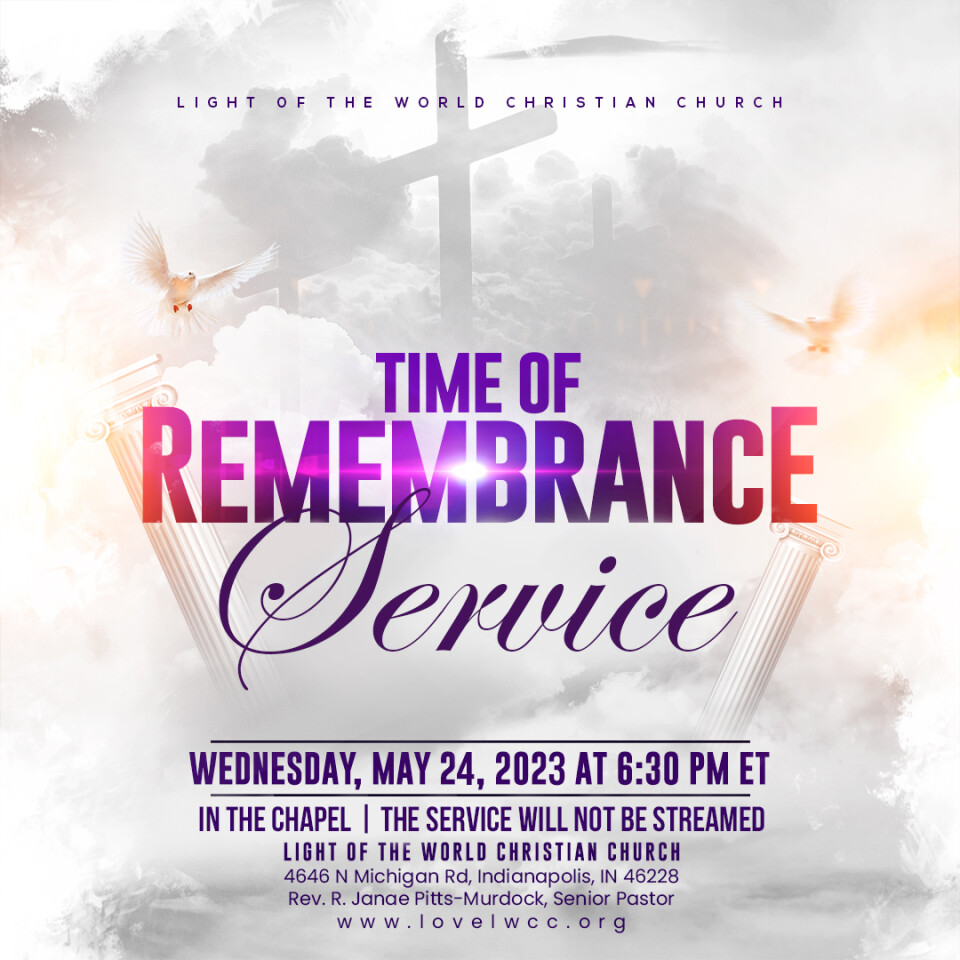 Time of Remembrance Service