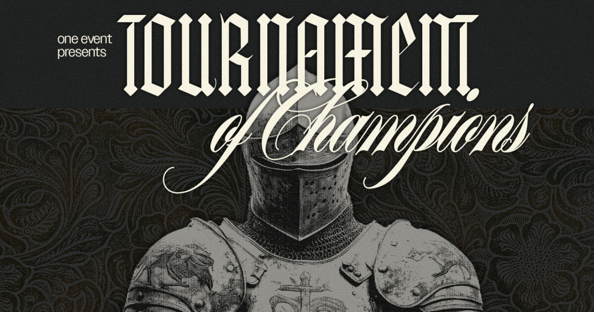 Something NewStep into a world of knights, kingdoms, and competition at this year’s ONE Event: Tournament of Champions. This isn’t just a night of fun—it’s a full-scale, high-energy experience where you and your friends...
