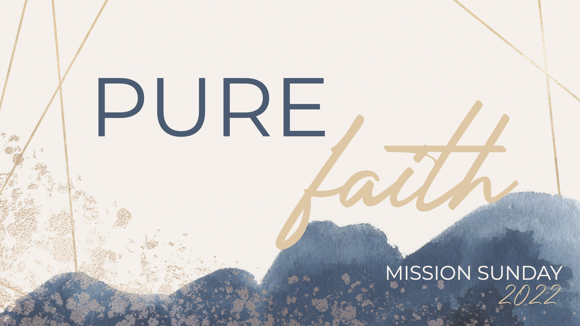 Mission Sunday - Pure Faith (Video) episode artwork