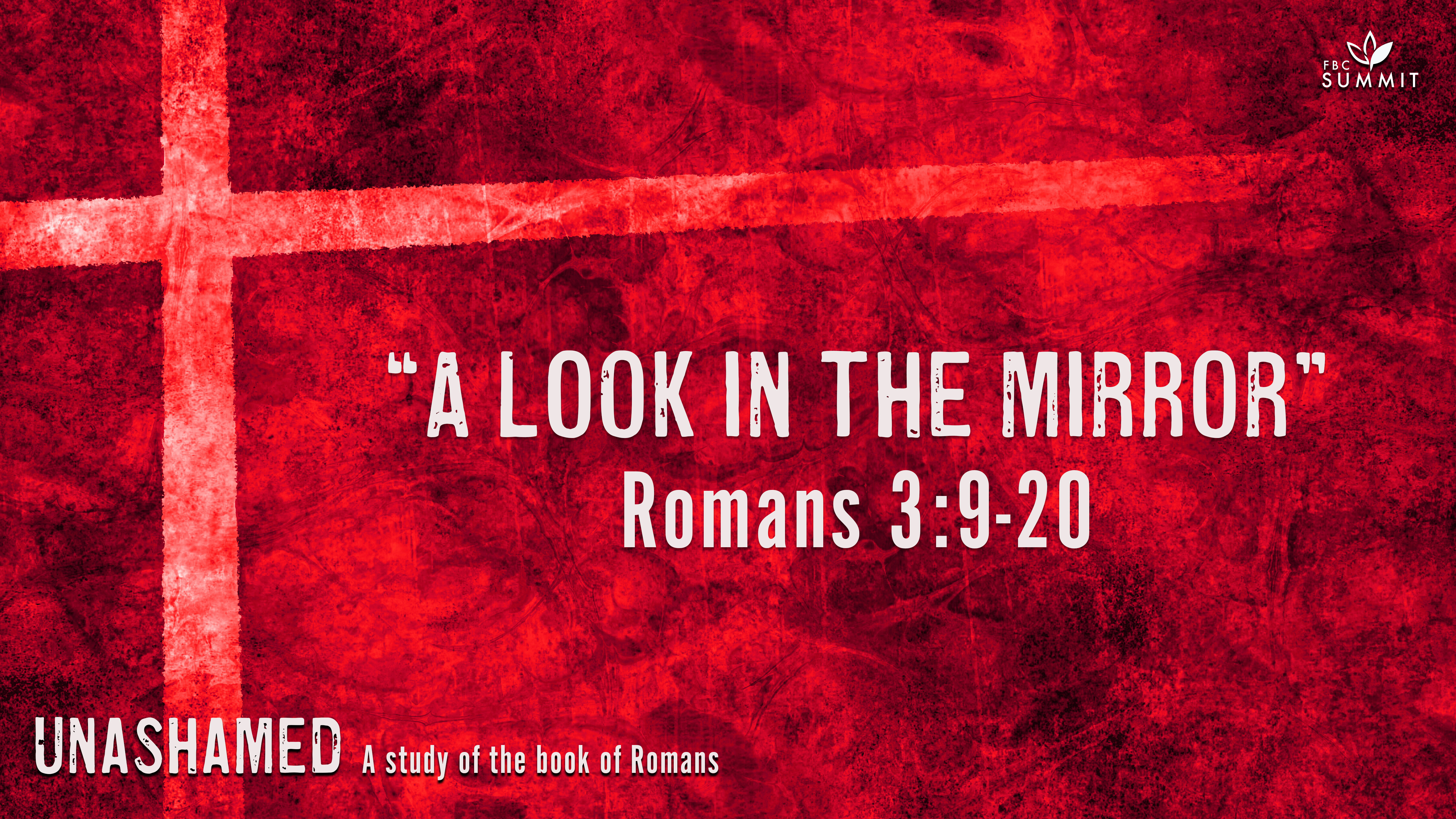 "A Look in the Mirror" Romans 3:9-20