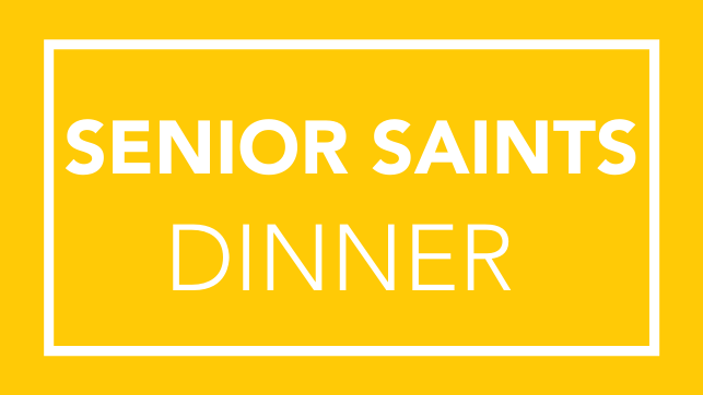 Senior Saints Dinner 