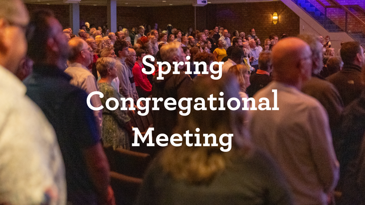 Spring Congregational Meeting