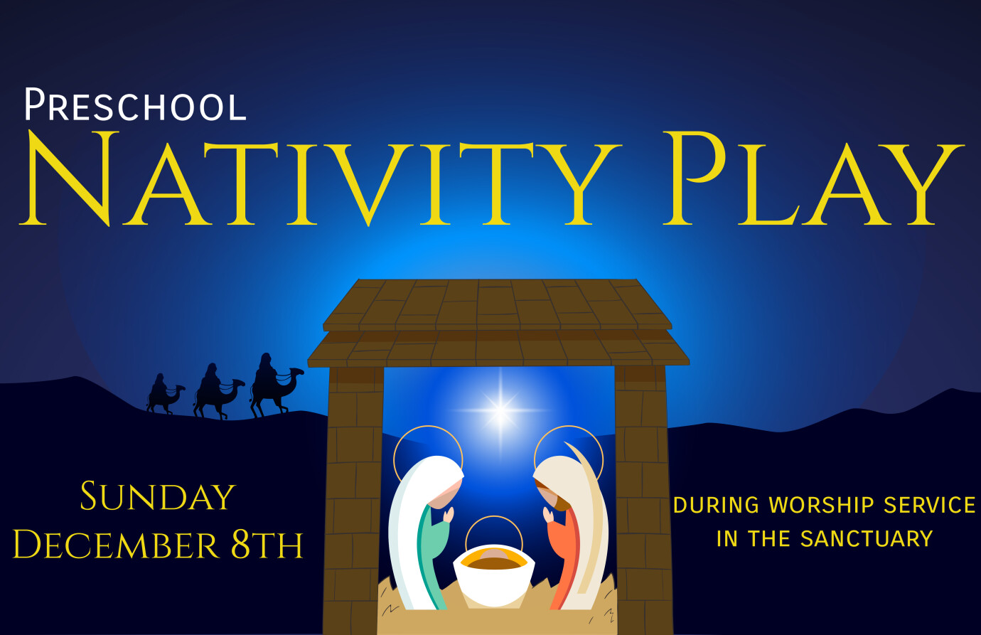 Preschool Nativity Play