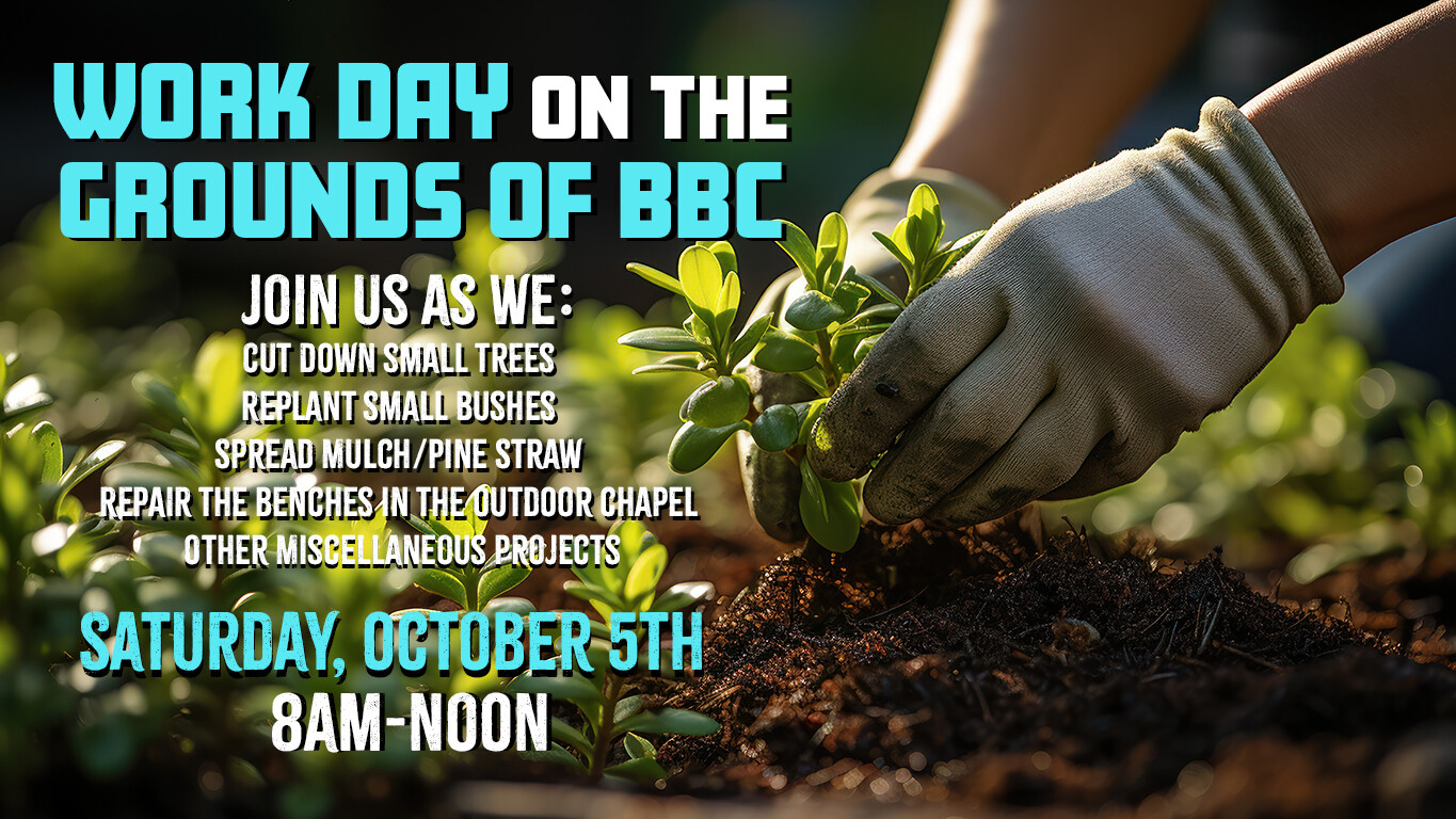 Work Day on the Grounds of BBC
