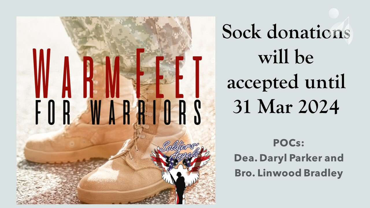 Warm Feet For Warriors 2024