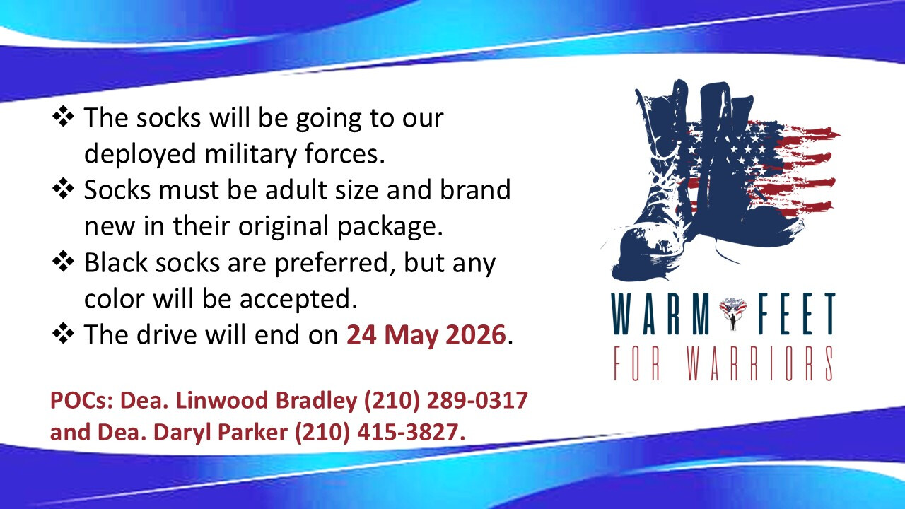 Warm Feet for Warriors 2026