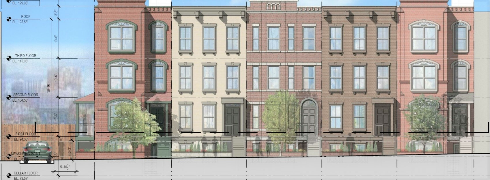 6th Street Elevation