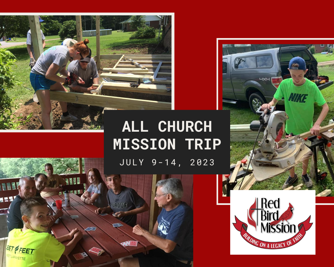 Image for Red Bird Mission Trip Callout