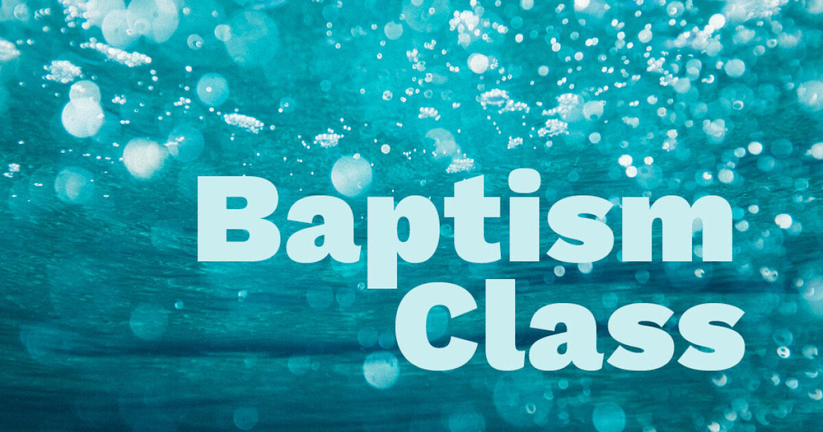 Baptism Class | Calvary Church | Roseville, MN